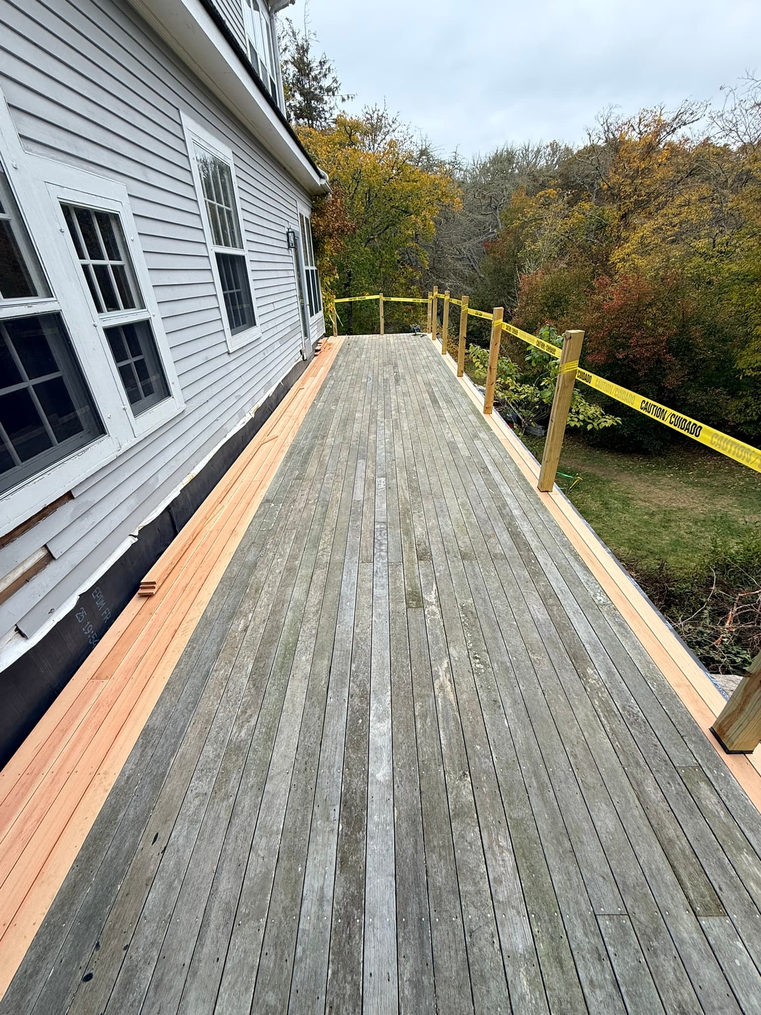Exterior & Decks — before