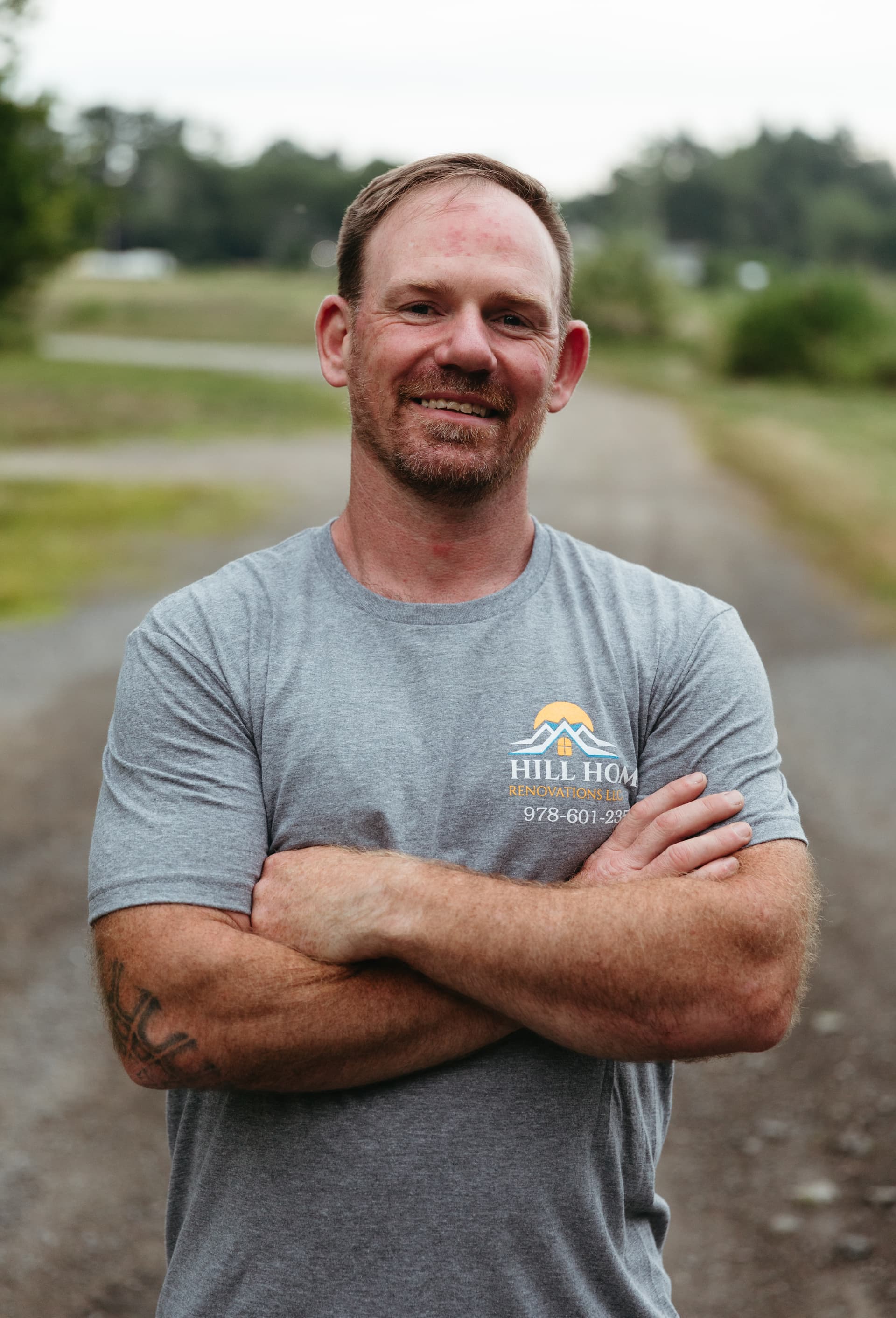 Chris Hill, owner and lead craftsman at Hill Home Renovations